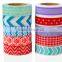 10 colors washi tape one set 4C printing 1.5cm width paper tape