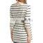 2017 Dongguan Women Summer Latest Designer v Neck Maternity Blouses