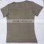 Fashion Men Grey Printed Pocket Cotton T Shirts