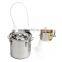 High Quality Best Price 18L Copper Moonshine Ethanol Alcohol Water Distiller Still Stainless Boiler