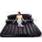 hot sale outdoor double layer pvc inflatable air bed with pump,mattress for flat bed