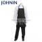 Johnin Brand Wholesale Polyester 32x30'' Custom Logo Black Apron With Pocket