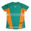 201501001071 Fabric Stitching Half ziper Sleeve Short Men Cycling Wear