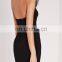 Sexy Hot Night Grils Party Slinky Corss Neck Bodycon Halter Neck Mini Dress(1007)