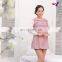 pink color anti radiaiton dress for pregnant women