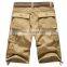 good quality hot sale casual fashion outdoor slim fit custom cotton/polyester cheap men baggy cargo shorts belt direct factory