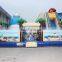 Funny games shark inflatable playground inflatable castle