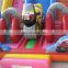 Inflatable slide, inflatable car race theme slide for outdoor