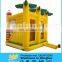 Flower inflatable castle combo with slide