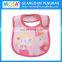 100% Cotton Embroidered Waterproof Infant Bibs Red Car design