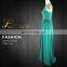 2016 Wholesale Graceful Mermaid Beaded Scoop Evening Dress for Ladies