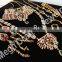 Wedding Wear Wholesale Dulhan Set-Bollywood Ethnic Designer Necklace Set Jewelry-Wedding CZ Stone Jewellery Sets