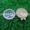 Good looking golf ball marker and hat clip in golf sports