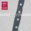 2017 Fashionable black tape white beaded pearls trim for decoration