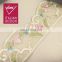 China embroidery lace saree lace and border for decoration