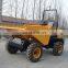 3Ton cheap mini wheel site dumper, hydraulic farm dumper