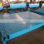 7LGQ Shandong SevenLift forklift green hydraulic telescopic lip dock leveler/dock ramp