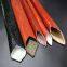 Hydraulic hose heat protection silicone fiberglass fire proof sleeve