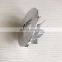 RHC6 24100-3260 6+6 Blades 51.19/70.00mm Turbo Aluminum 2618/milling/billet Compressor Wheel for HINO CXBE