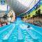 Big Water Park Rainbow Slide Fiberglass Water Slide Tube