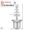 commercial 5 tier chocolate fountain with factory price electric chocolate fountain machine chocolate warmer machine