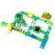 34m x 22m Giant Inflatable Floating Aqua Water Park For Adults