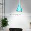 Modern Industrial Pendant Light  Ceiling Lighting E27 Base Fixture 1-Light, AC 100-240V  Metal Baking Finish 6 Colors