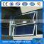 Aluminum frame tempered glass window