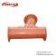 DCI ductile cast iron fitting short radius 135 degree bend/elbow for water supply