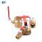 BT1001best seller  brass  ball valve  with steel handle