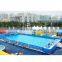 Indoor Outdoor Adult Rectangular Mobile Swimming Pool Large PVC Steel Metal Frame Pool Swimming Pool for Adults