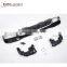 GLE63 diffuser for GLE Class W166 SUV to GLE63 style diffuser with exhaust tips