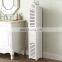 Bathroom Tall Cabinet Storage Cupboard Free Standing Tallboy Cabinet