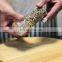 Adjustable Ceramic Grinding Mechanism Transparent Plastic Body Salt And Pepper Grinder