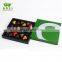 2018 New Design Sweet Dessert Whisky Heart Chocolate Packaging Box With Paper Grid
