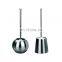 Household Standing Smooth Matte Powder Coating Thick Stainless Steel Toilet Bowl Brush Holder