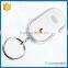 Promotional custom logo led whistle keyring/led sound keychain wholesale