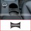 Real Carbon Fiber Car Interior Cup Holder Frame Trim For Mercedes Benz CLA GLA A W176 W177 C117 Accessories