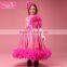 Kids girls winter dresses 2015 New Design Girl Fluffy Dress Kids Feather Dress