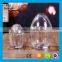 Wholesale 50ml 200ml Egg Shell Glass Pudding Jar Glass Pudding Bottle
