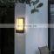 Outdoor Indoor Wall Light Sconce Matte Black Modern Wall Mount Lamps Fixtures IP65 Waterproof