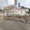 100-200kgs/h output ozone air bubble Fruit vegetable washing machine / industrial vegetable fruit washing machine
