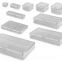 Wire Baskets With Lids Wire Baskets With Lids Full Micro Perforated Trays