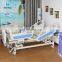 Central Control Brakes Clinic ICU Furniture Patient Care Use 3 Function Electric Hospital Fowler Bed with Cardiac Position