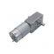 4058 dc worm geared reduction motor with encoder dual shaft high torque geared motor