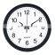 Custom Logo Ajanta Wall Clock Round Silent Plastic 10 Inch Wall Clocks For Home Decor Framed Wall Art Interior Decor