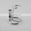 Omega chrome metal shaving razor brush stand