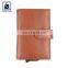 High Quality Fashion Style Loop Closure Type Nickle Fittings Short Length Genuine Leather Men's Slim Wallet at Low Price