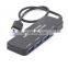 4 In 1 Multiport USB 2.0 Hub Multi-function Converter Splitter 4 port usb 2.0 hub adapter  for Laptop