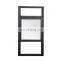 2022 Aluminum Alloy black frame side hung window tempered glass sound insulation glass